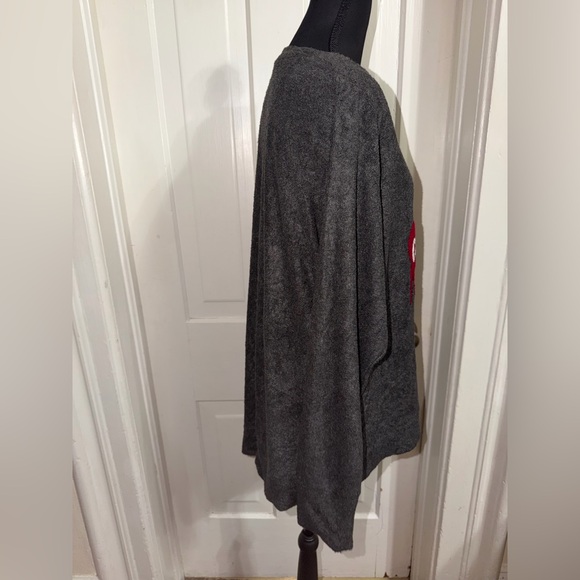 Plus size women’s 2XL sweater Gray Christmas Reindeer Sweater, shirt, top - Picture 3 of 6